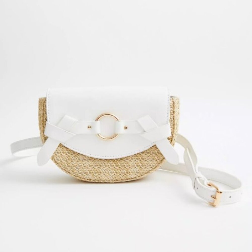 Torrid size 4 Woven Multi Belt bag